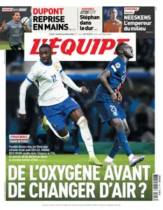 L’equipe du Mardi 8 Octobre 2024