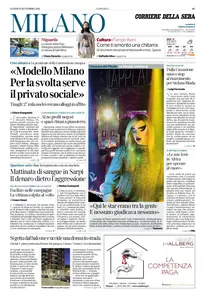 Corriere della Sera Milano - 15 Settembre 2025
