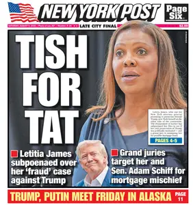 New York Post - August 9, 2025