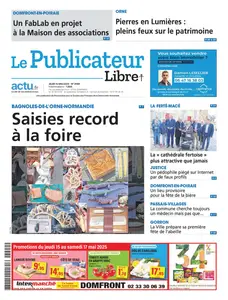 Le Publicateur Libre - 15 Mai 2025