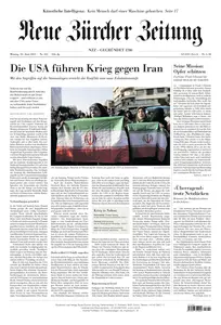 Neue Zuercher Zeitung - 23 Juni 2025