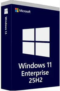Windows 11 Enterprise 25H2 Build 26200.6725 (No TPM Required) Multilingual Preactivated