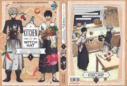 Kitchen of Witch Hat - La Cocina de Sombreros de Mago Tomos 1 & 2 (de 5)