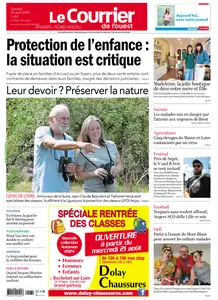 Le Courrier de l'Ouest Angers - 24 Août 2024