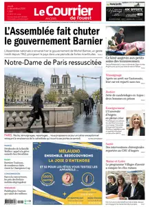 Le Courrier de l'Ouest Angers - 5 Décembre 2024