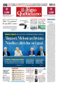 Il Fatto Quotidiano - 5 Agosto 2025
