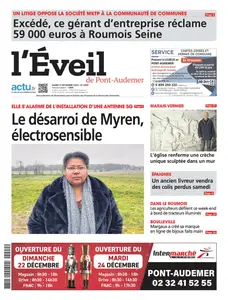 L'Eveil de Pont-Audemer - 17 Décembre 2024