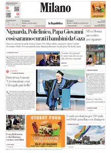 la Repubblica Milano - 12 Giugno 2025