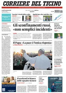 Corriere del Ticino - 15 Settembre 2025