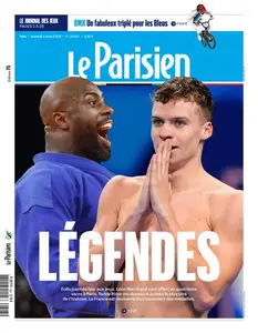 Le Parisien du Samedi 3 Août 2024