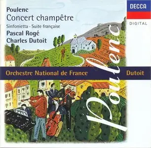 Poulenc · Concert champêtre · Sinfonietta · Suite Francaise
