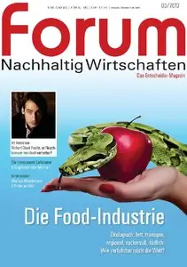 forum Nachhaltig Wirtschaften - Das Entscheider-Magazin 03/2013