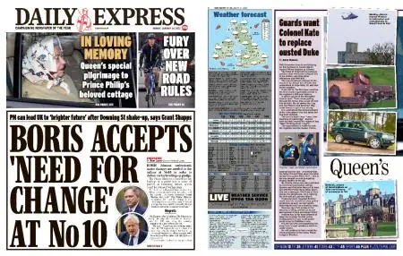 Daily Express – January 24, 2022