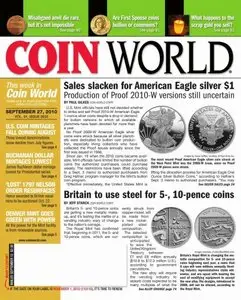 Coin World. September 27, 2010