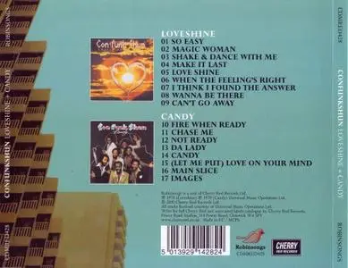 Con Funk Shun - Loveshine (1978) & Candy (1979) [2010, Remastered Reissue]