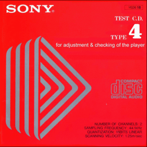 Sony Test CD Yeds 18