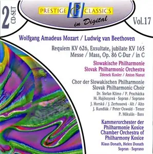 W.A.Mozart - Requiem KV 626, Exsultate, Jubilate KV 165; L.V.Beethoven - Mass, Op.86 in C, Slovak Philharmonic