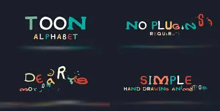 Toon Alphabet - Project for After Effects (VideoHive)