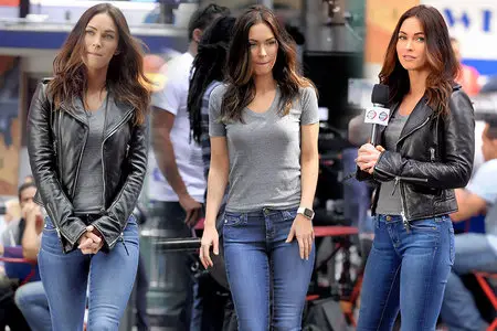 Megan Fox - On the set of Teenage Mutant Ninja Turtles 2 in New York 2015