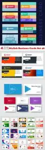 Vectors - Stylish Business Cards Set 48