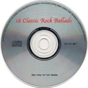 VA - 18 Classic Rock Ballads (1995) {KJF}