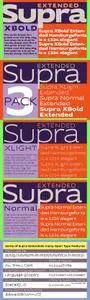 Supra Extended Fonts 1411068