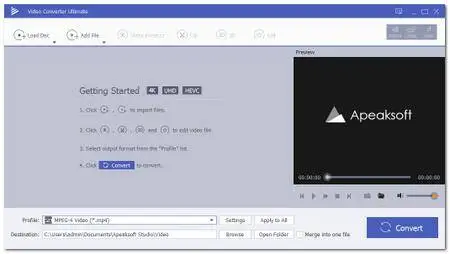 Apeaksoft Video Converter Ultimate 1.0.20 Multilingual