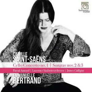 Emmanuelle Bertrand - Saint-Saëns: Cello Concerto No. 1 - Cello Sonatas Nos. 2 & 3 (2017) [Official Digital Download 24/96]