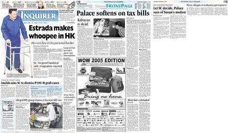 Philippine Daily Inquirer – January 12, 2005