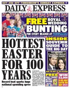 Daily Express - 23 Saturday April 2011