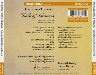 Elizabeth Kenny, Steven Devine, Orchestra of the Age of Enlightenment - Purcell: Dido & Aeneas (2009)