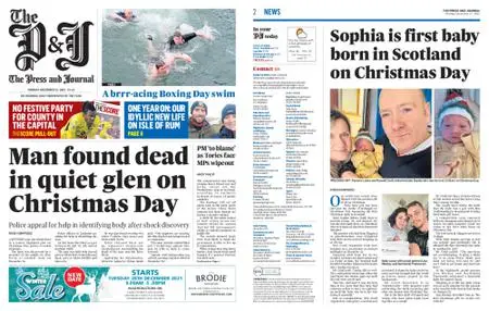 The Press and Journal Moray – December 27, 2021
