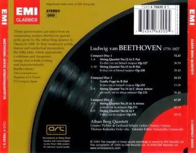Alban Berg Quartett - Beethoven: The Late String Quartets Opp. 127, 130-133 & 135 (1989) (3CD Box Set)