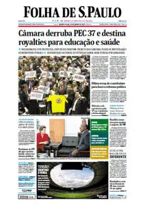 Jornal Folha de São Paulo - 26 de junho de 2013 - Quarta
