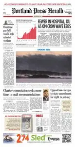 Portland Press Herald – January 28, 2022