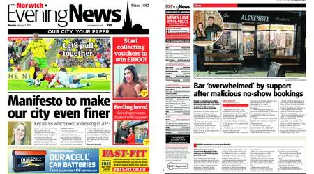 Norwich Evening News – January 02, 2023