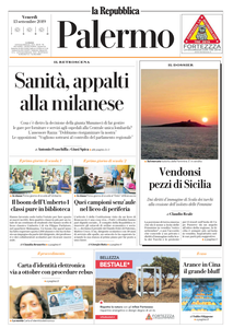 la Repubblica Palermo – 13 Settembre 2019