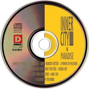 Inner City - Paradise (1989) Reissue 1996