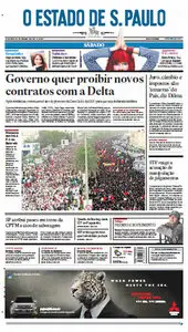 Jornal O Estado de São Paulo - 21 de abril de 2012 - Sábado