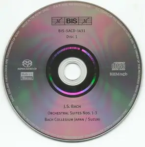 J.S. Bach - The 4 Orchestral Suites (Masaaki Suzuki) [2005] (Redbook Layer Hybrid SACD rip)