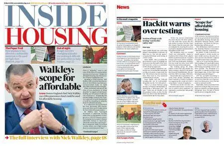 Inside Housing – March 16, 2018