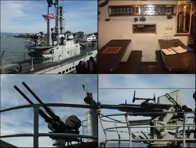 USS Pampanito SS-383 Walk Around