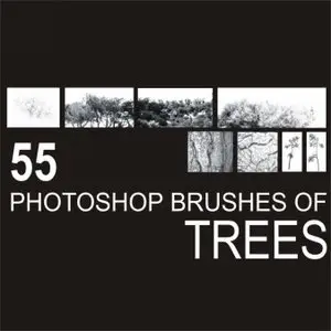 55 Photoshop Brushes Of Trees