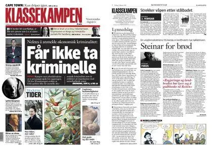 Klassekampen – 02. februar 2018