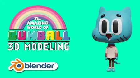 Create A 3D Gumball from "The Amazing World of Gumball"