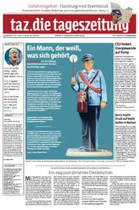 Tageszeitung TAZ vom 06 Januar 2014