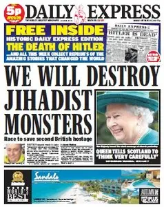 Daily Express - 15 Monday September 2014