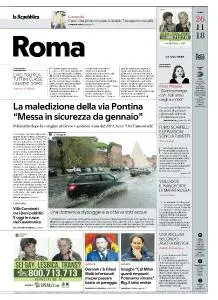 la Repubblica Roma - 26 Novembre 2018