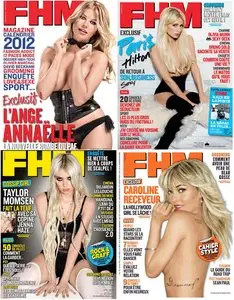 FHM France - Full Year 2012 Issues Collection
