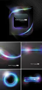 Luxury Dark Backgrounds Vector